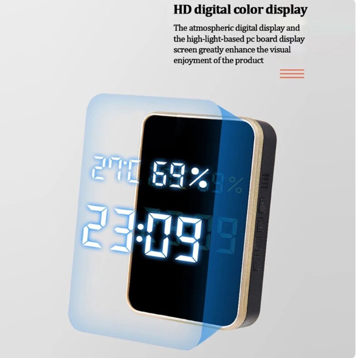 Deurbel Zwart – LCD Display – 1 Ontvanger