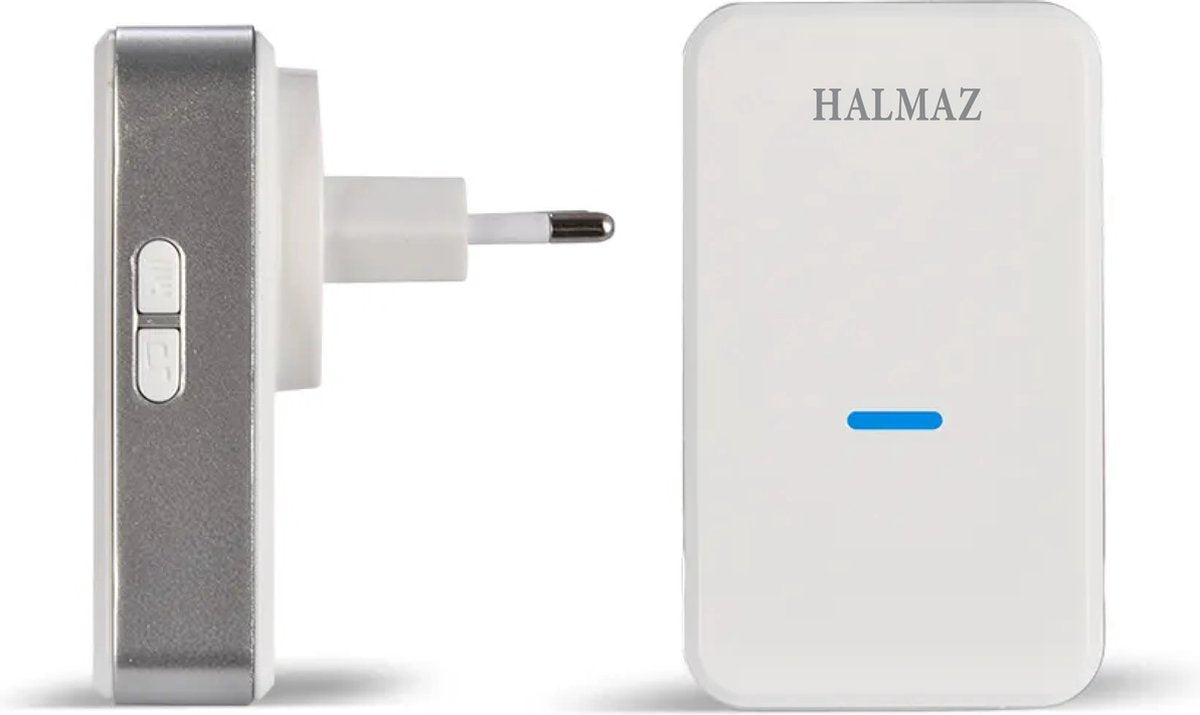 Deurbel Wit –  1 Ontvanger