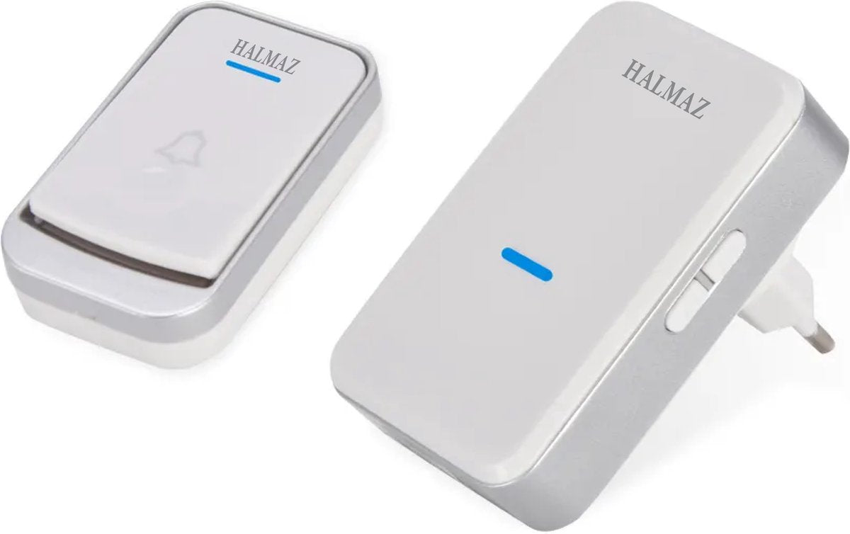 Deurbel Wit –  1 Ontvanger