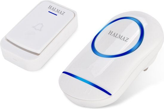 Deurbel Wit –  1 Ontvanger