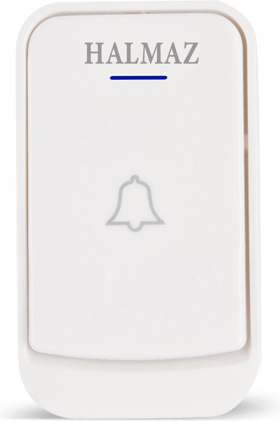 Deurbel Wit – 2 Ontvangers