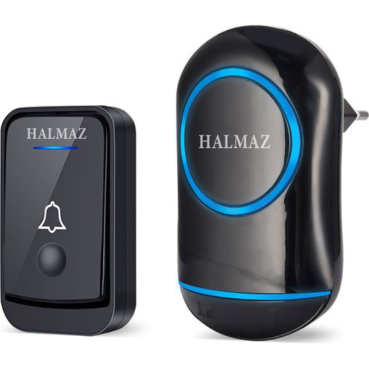 Deurbel Zwart –  1 Ontvanger